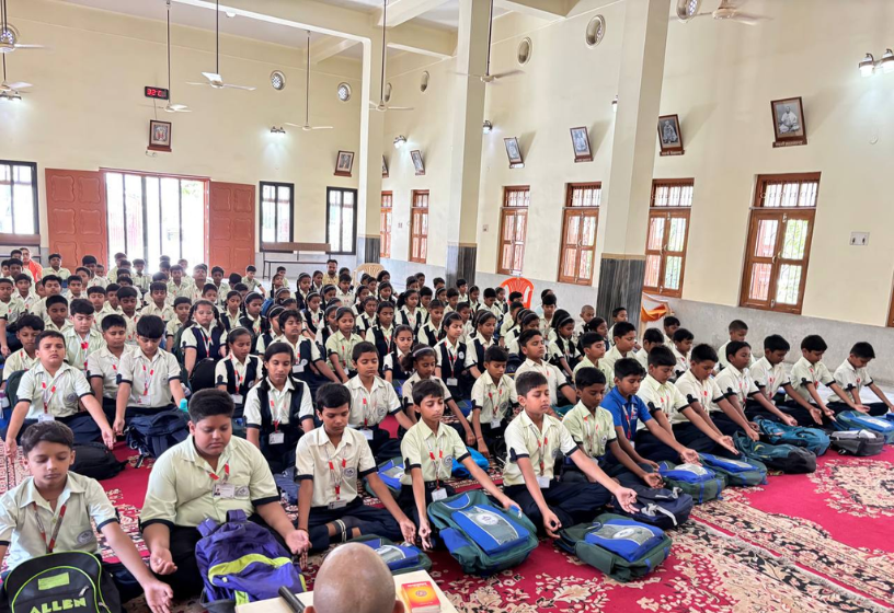 Students learning life skills